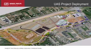 Copyright 2017 Hensel Phelps and/or its affiliates. All rights reserved. Confidential and Proprietary.
UAS Project Deployment
 