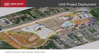 Copyright 2017 Hensel Phelps and/or its affiliates. All rights reserved. Confidential and Proprietary.
UAS Project Deployment
 