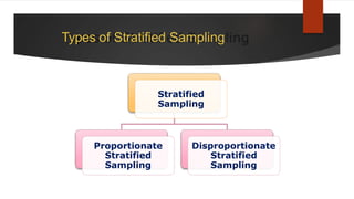 Root Stratification Sampling Research Methodology - Research Design & Sample Design | PPTX