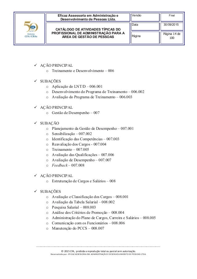 ATUAÇÃO ADMINISTRADOR
