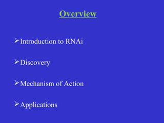 Rna interference | PPT