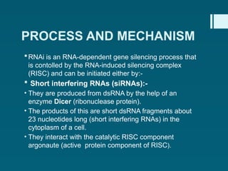 Short Dsrna RNA_Interference powerpoint presentation | PPTX