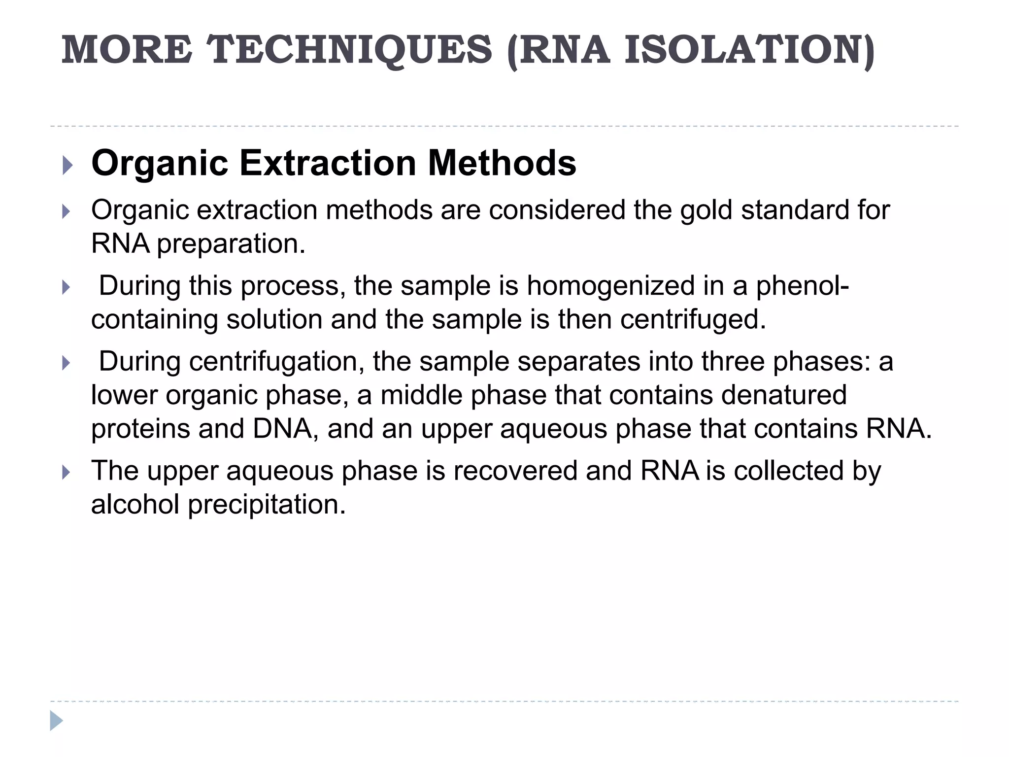 RNA isolation | PPTX