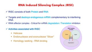 RNA interference in Crop Improvement | PPTX