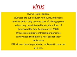 virus
 