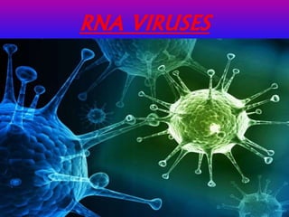 RNA VIRUSES
 