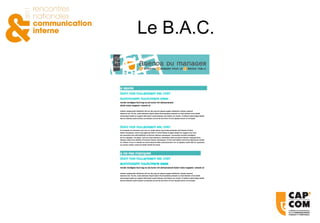 Le B.A.C. 