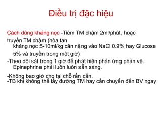 Bài rắn lục đuôi đỏ cắn phác đồ tham khảo | PPTX