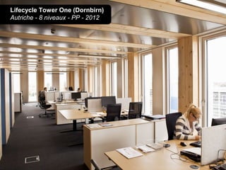Lifecycle Tower One (Dornbirn)
Autriche - 8 niveaux - PP - 2012
 