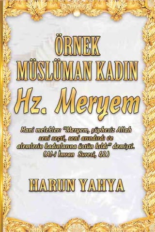 örnek müslüman kadın hazreti meryem. turkish (türkçe)