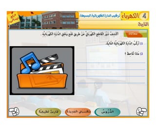 النشاط العلمي  -   الكهرباء