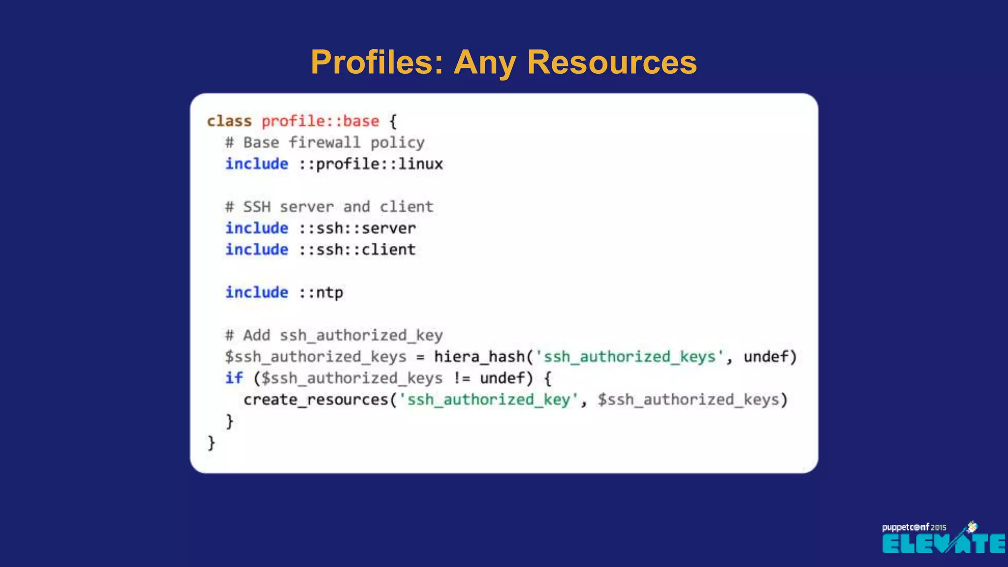 Profiles: Any Resources
 