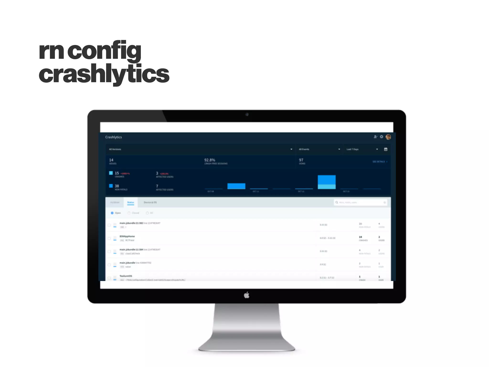 RN Code Push: https://github.com/Microsoft/react-native-code-push
npm install -g code-push-cli
code-push register
code-push app add <appName>
code-push release-react <appName> <platform>
rnconfig
codepush
 