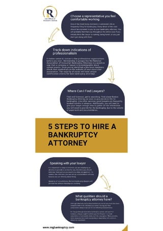 6 Steps To Hire A Bankruptcy Attorney