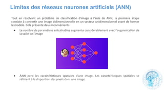 Limites des réseaux neurones artificiels (ANN)
●
● A
 