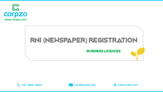 WHAT IS RNI REGISTRATION? | PPT