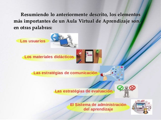 Resumiendo lo anteriormente descrito, los elementosResumiendo lo anteriormente descrito, los elementos
más importantes de ...