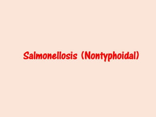 Salmonellosis 
