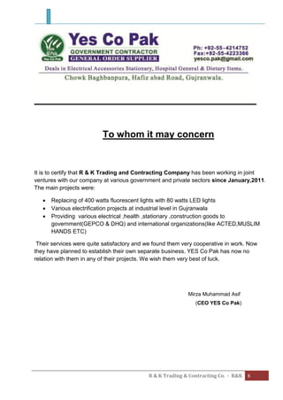 Rnk Trading Contracting Co Rnk Trading Contracting Co
