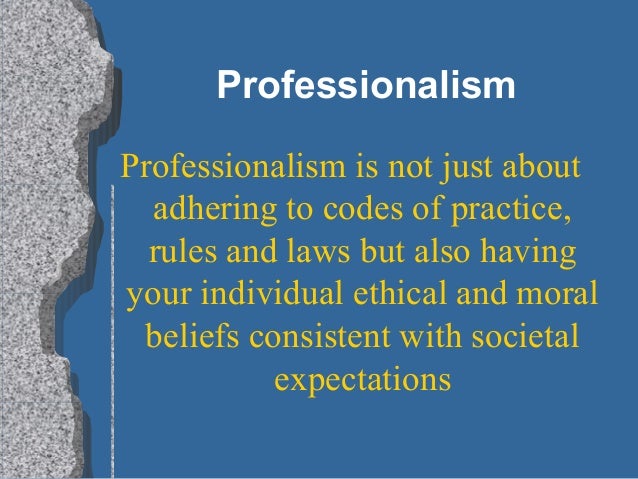 Professional context of ICT (Need of professionalism)