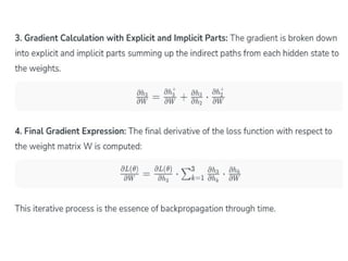 Comprehensive Guide to Recurrent Neural Networks and Their Variants | PPTX
