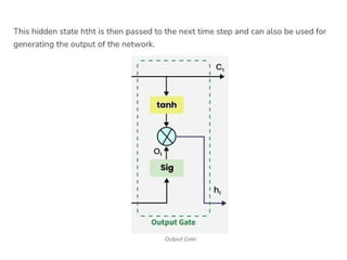 Comprehensive Guide to Recurrent Neural Networks and Their Variants | PPTX