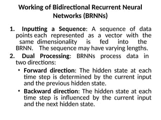 Comprehensive Guide to Recurrent Neural Networks and Their Variants | PPTX