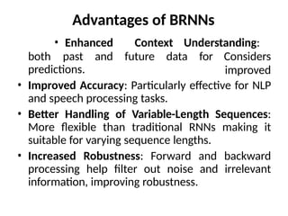 Comprehensive Guide to Recurrent Neural Networks and Their Variants | PPTX