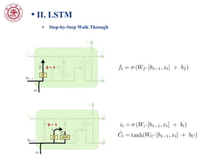 • II. LSTM
• Step-by-Step Walk Through
0 ~ 1
0 ~ 1