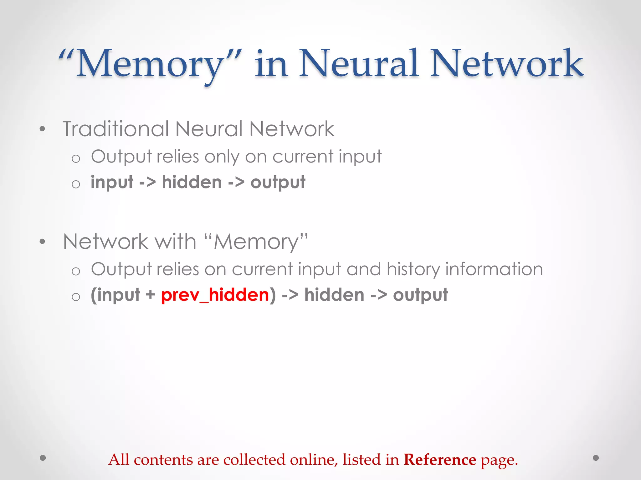 A Brief Introduction on Recurrent Neural Network and Its Application ...