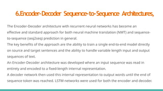 Recrrent Neural Network_Notes for Deep learning | PPTX