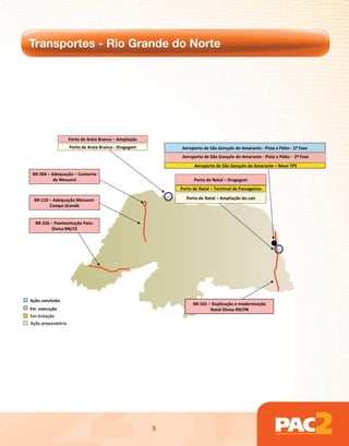 Transportes - Rio Grande do Norte




Em licitação
Ação preparatória




                     5
 