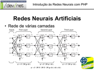 Introdução às Redes Neurais com PHP