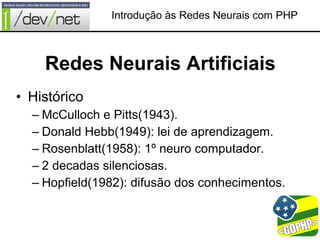 Introdução às Redes Neurais com PHP