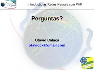 Redes Neurais com PHP