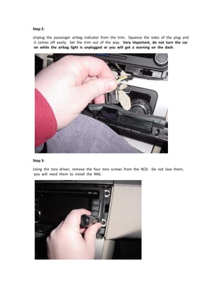 Rns 510 10 vw passat cc installation guide PDF