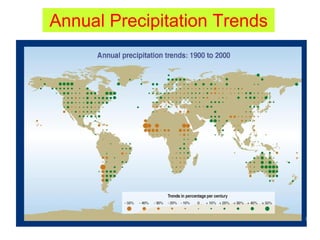 Annual Precipitation Trends
 
