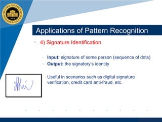 Örüntü tanıma - Pattern Recognition | PPT