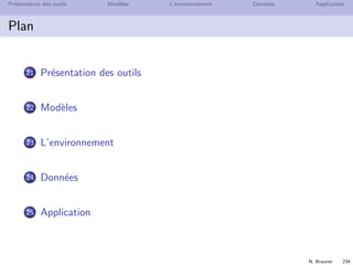 Utiliser un solveur via un modeleur
OPL 5.1 et Cplex
N. Brauner 233
 