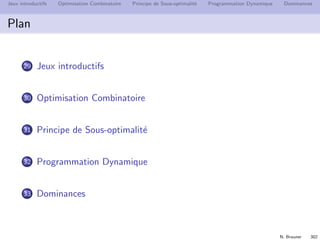 Programmation dynamique
 