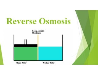 Reverse Osmosis
 