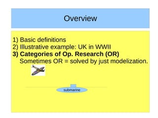 Example Of Operational Definition In Research Examples of operational research | ODP