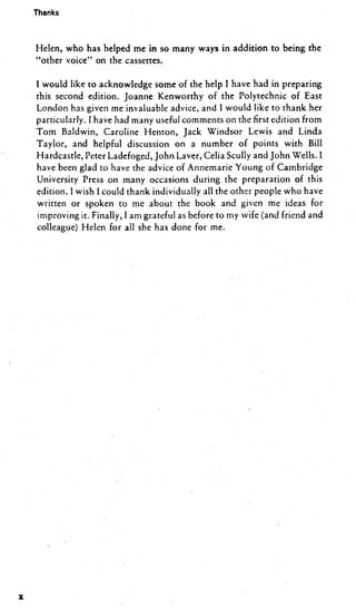 English Phonetics and Phonology By Peter Roach