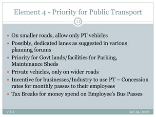 Road Based Public Transport  V1