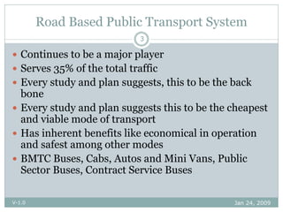 Road Based Public Transport  V1