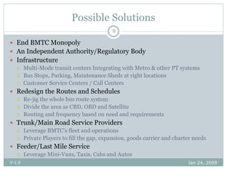Road Based Public Transport  V1