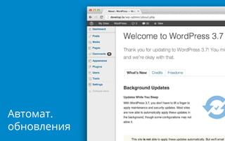 Автомат.
обновления
 