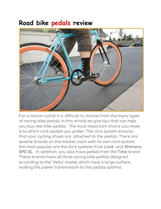 cheap road bike pedals