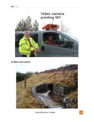 28 | P a g e
SAQIB IMRAN 0341-7549889 28
4.5 Main road culverts
 