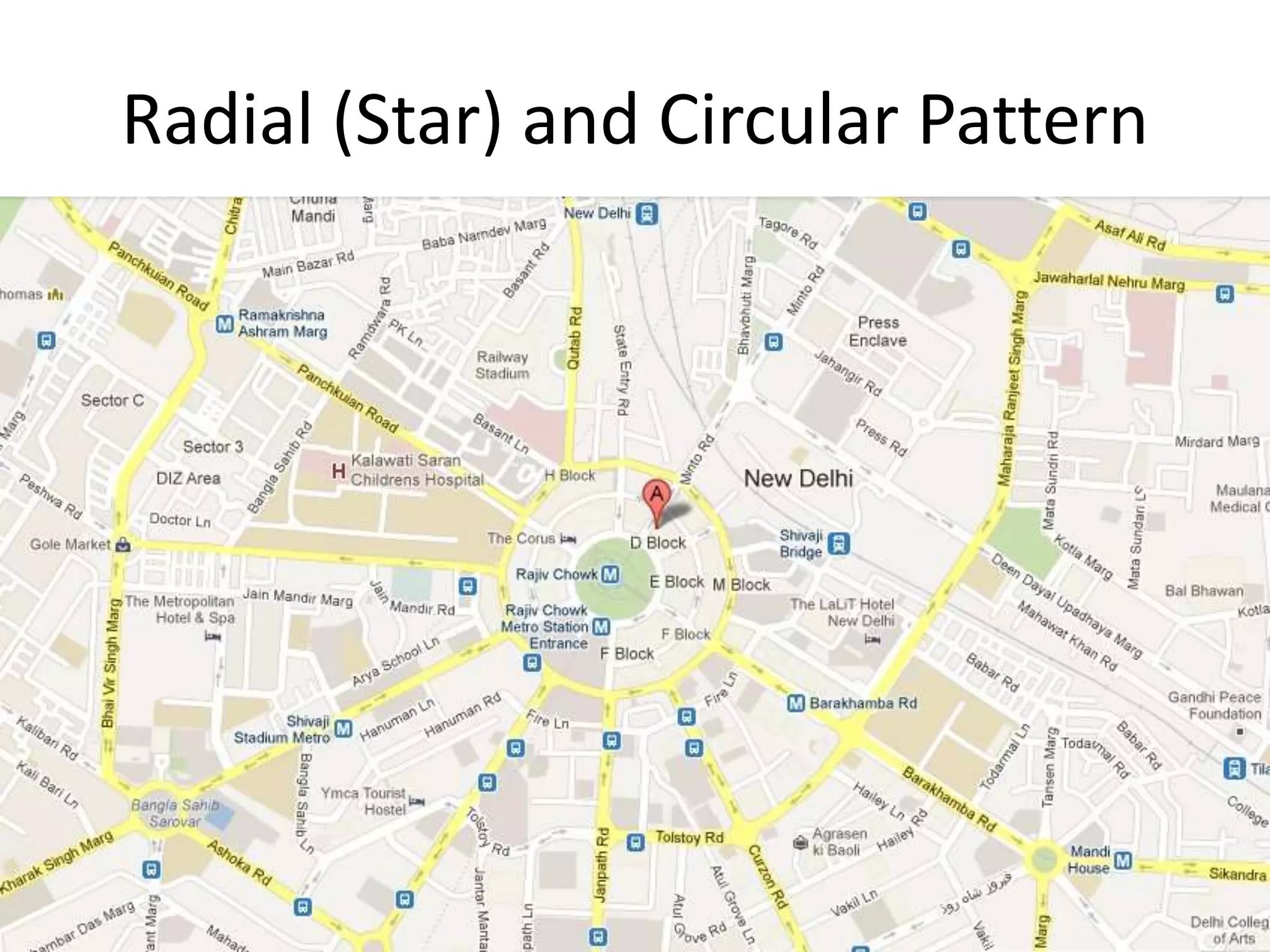 Radial (Star) and Circular Pattern
 